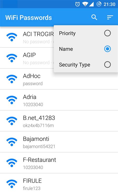 Preferred Internet service providers: Airtel, Reliance, ACT, TATA. . List of wifi passwords near me